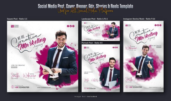 Download Business Social Media Templates - Social media template Collection