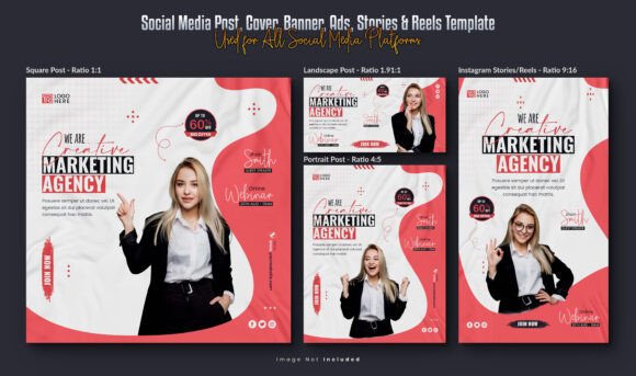 Download Business Social Media Templates - Social media template Collection