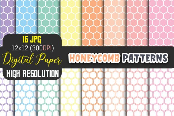 Download Honeycomb Pattern Pastel Color - Premium Resources