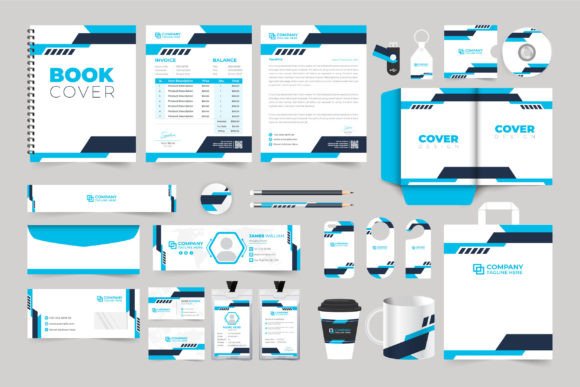 Download Brand Promotion Template Set Vector - Brand promotion Collection