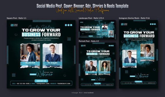 Download Business Social Media Templates - Social media template Collection