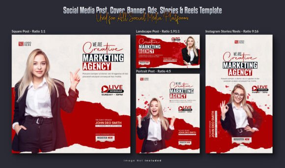 Download Business Social Media Templates - Social media template Collection
